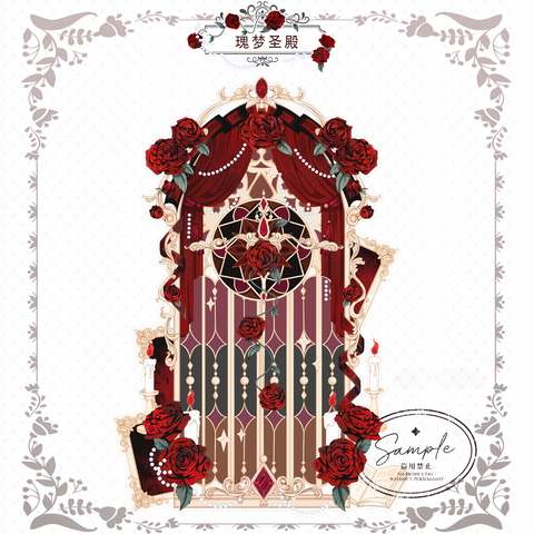 ［推し活グッズ］アクリル 背景 スタンド【GX85AU】