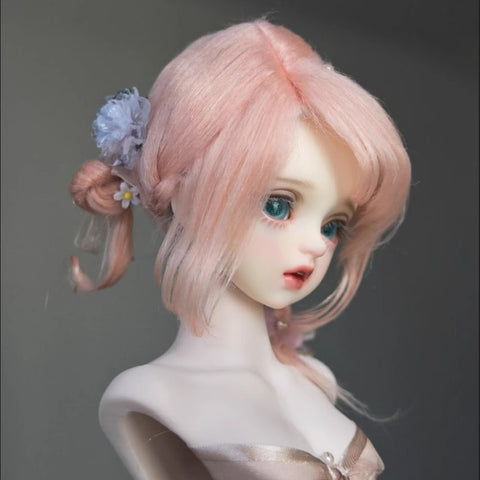 ［BJD小物］1/4 1/6 1/8 1/12 ドール用ウィッグ【9ACGEC】