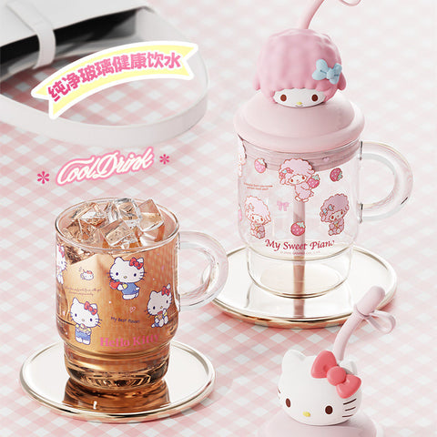 ［サンリオ］ガラス タンブラー 600ml 全3種