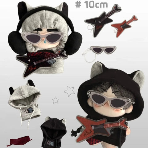 【受注予約】［ぬい服］10cm 無属性 ぬいぐるみ用 お洋服【摇滚】