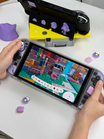［switch］switch/OLED/Lite/switch2 アナログスティックカバーセット【BFCLNR】