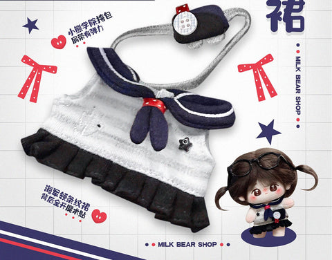 ［ぬい服］10cm 無属性 ぬいぐるみ用 お洋服【小熊学院】