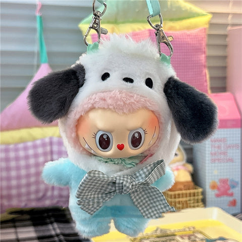 ［ぬい服］15cm 無属性 ぬいぐるみ用服【连体】