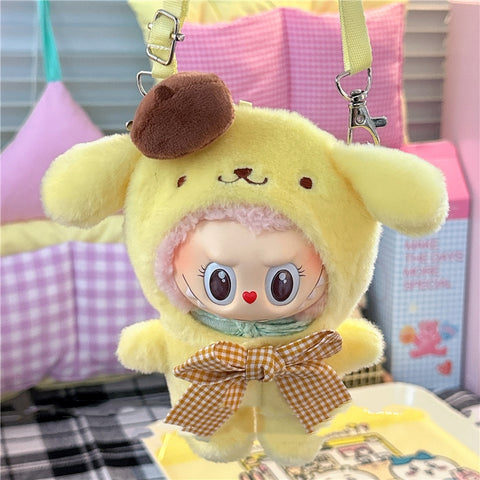 ［ぬい服］15cm 無属性 ぬいぐるみ用服【连体】