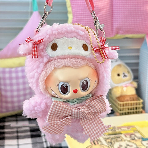 ［ぬい服］15cm 無属性 ぬいぐるみ用服【连体】