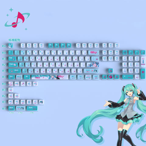 ［初音ミク］OEM キーキャップ メカニカルキーボード