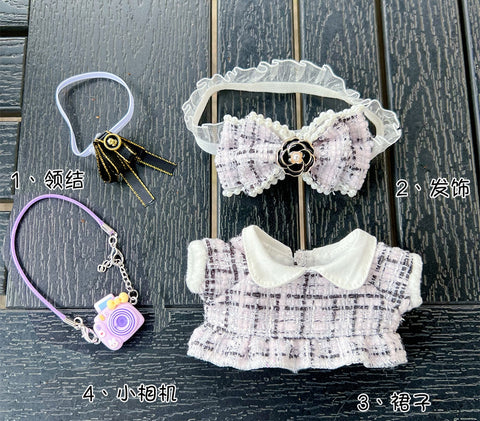 ［ぬい服］15cm 無属性 ぬいぐるみ用服【小香】