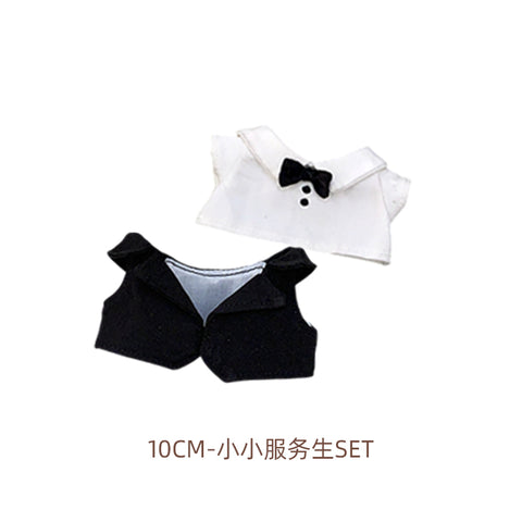 ［ぬい服］10cm 無属性 ぬいぐるみ用服【女仆】