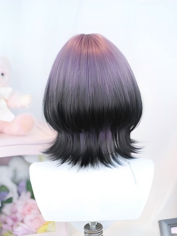 ［ウィッグ］地雷系 グラデーション ショットボブ【暗棘】