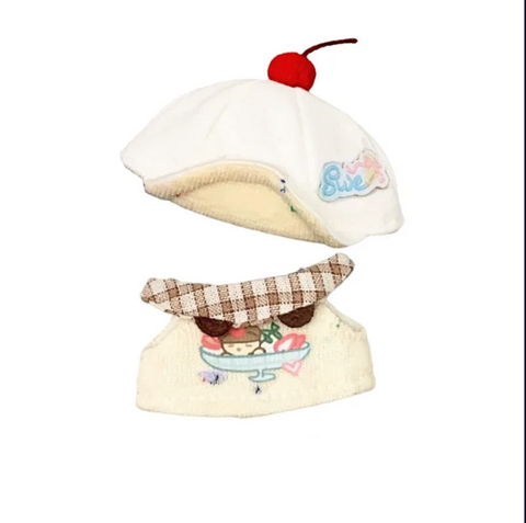 ［ぬい服］5cm 無属性 ぬいぐるみ用 お洋服【眠眠冰】