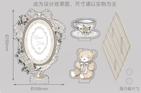 ［推し活グッズ］缶バッジ用 スタンド【5IM3LS】