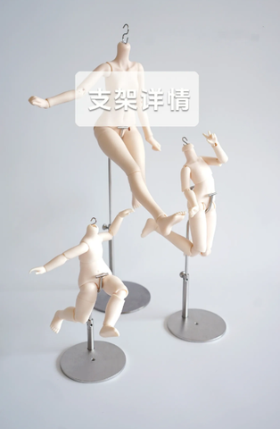 ［BJD小物］3Dプリント 1/4 1/6 ドール用 スタンド【93ROVF】