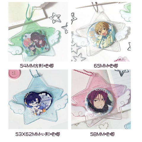 ［推し活グッズ］PVC 缶バッジカバー【HUXYAB】