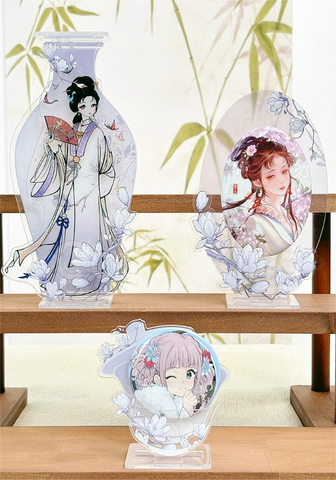 ［推し活グッズ］缶バッジ用 アクリルスタンド【LTRUIY】