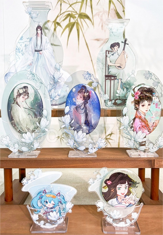 ［推し活グッズ］缶バッジ用 アクリルスタンド【LTRUIY】