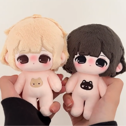 【受注予約】［ぬい本体］10cm 無属性 ぬいぐるみ本体【喵喵铃】