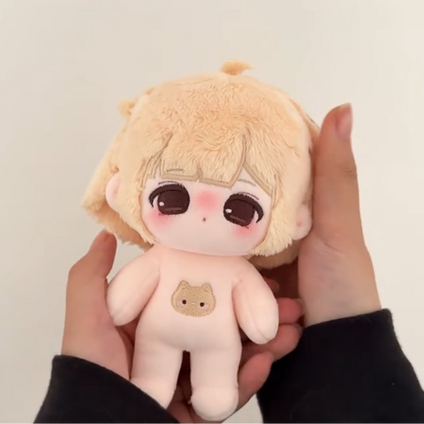 【受注予約】［ぬい本体］10cm 無属性 ぬいぐるみ本体【喵喵铃】