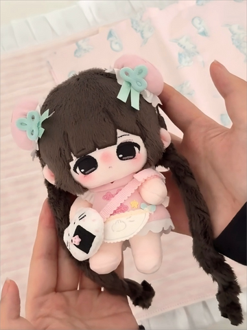 【受注予約】［ぬい本体］10cm 無属性 ぬいぐるみ本体【喵喵铃】
