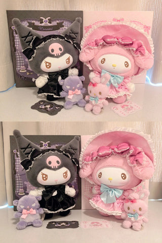 ［サンリオ］マイメロディ＆クロミ ぬいぐるみセット ボックス【童话】