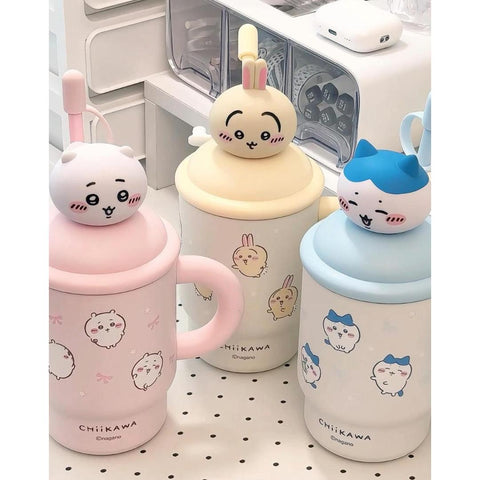 ［キャラグッズ］ちいかわ 正規品 ボトル 保温保冷 500ml【MYZB9A】