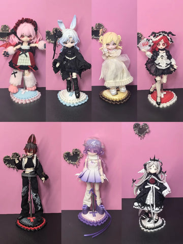 ［BJD小物］3Dプリント 1/12 1/8ドール用 スタンド【XAM4F8】