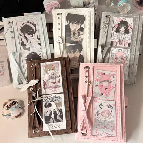 【受注予約】［推し活グッズ］オリジナル 手帳 バインダー a6per【IDR6DM】