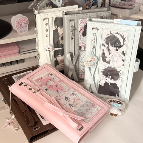 【受注予約】［推し活グッズ］オリジナル 手帳 バインダー a6per【IDR6DM】