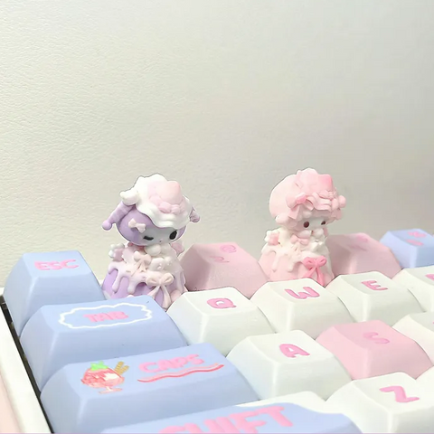 ［メカニカルキーボード］サンリオ 手作り キーキャップ【51G3Z3】