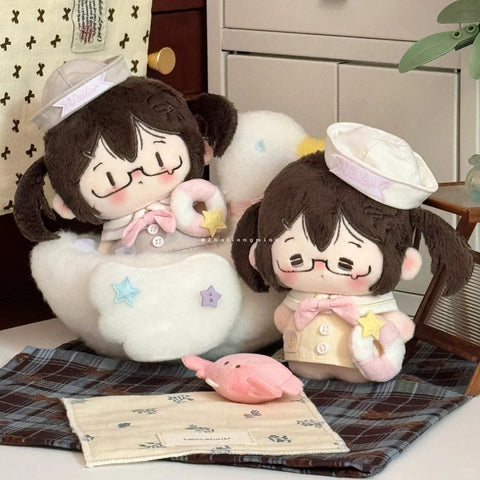 ［ぬい服］10cm 無属性 ぬいぐるみ用 お洋服【水手】