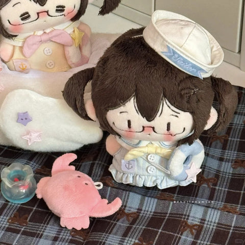 ［ぬい服］10cm 無属性 ぬいぐるみ用 お洋服【水手】