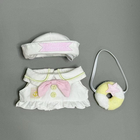 ［ぬい服］10cm 無属性 ぬいぐるみ用 お洋服【水手】