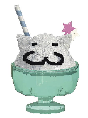［推し活グッズ］3Dプリント かき氷 ケース ライト【KJOC60】
