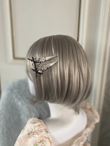 ［アクセサリー］3Dプリント ヘアクリップ【VMMOIB】