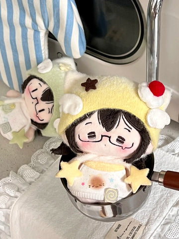 【受注予約】［ぬい服］10cm 無属性 ぬいぐるみ用服【天使】