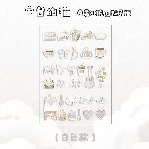［推し活グッズ］アクリルフレーム+パーツ【Q6C4K2】