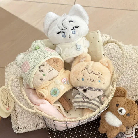 【受注予約】［ぬい服］10cm 無属性 ぬいぐるみ用 お洋服【糖霜】