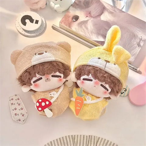 【受注予約】［ぬい服］10cm 無属性 ぬいぐるみ用 お洋服【动物】