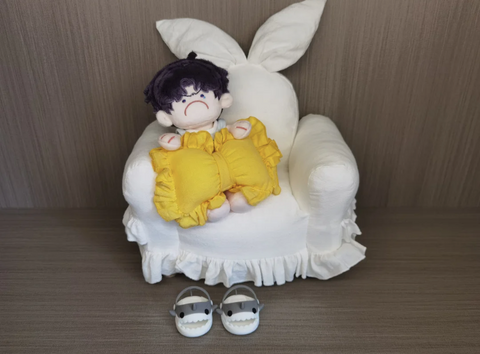 ［BJD小物］1/3 1/4 1/6 1/8 1/12 ドール用 手作り ソファー【2U3OF4】