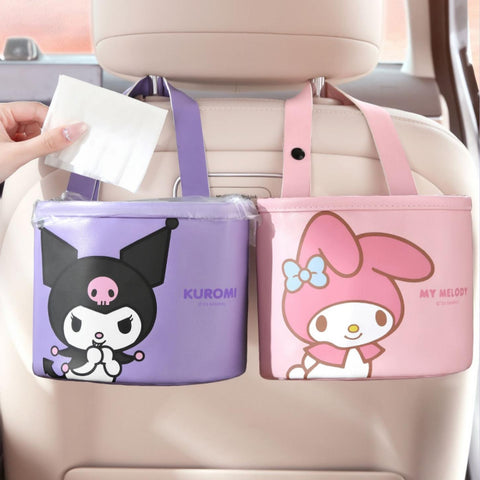[サンリオ]カー用品 車用 収納ボックス