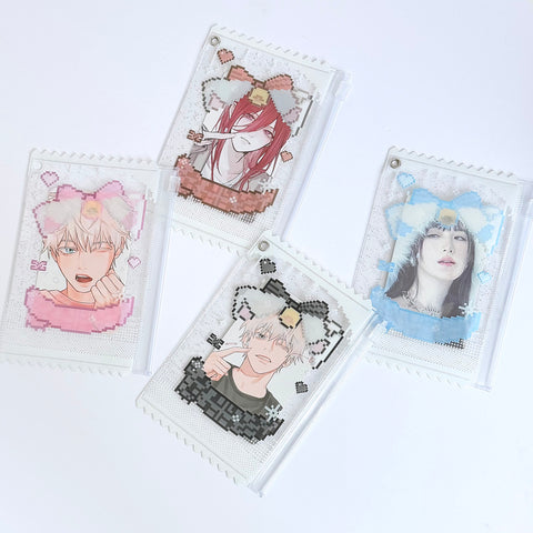 ［推し活グッズ］PVC トレーディングカード用カバー【M7F3R8】