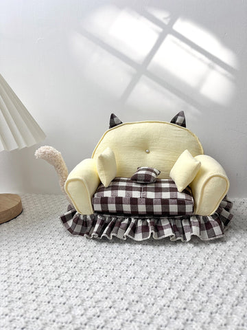 ［BJD小物］1/3 1/4 1/6 1/8 1/12 ドール用 手作り ソファー【2SQ7IT】