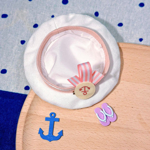 ［ぬい服］10/20cm 無属性 ぬいぐるみ用 お洋服【海军】