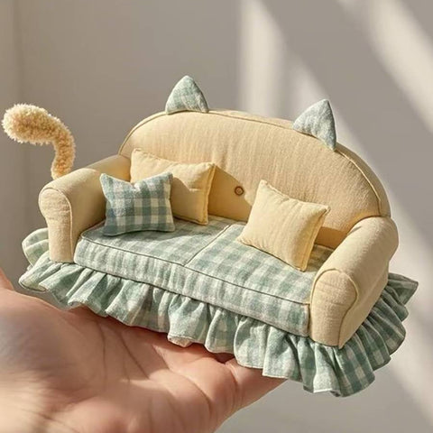 ［ぬい小物］10/15/20cm labubu 無属性 ぬいぐるみ用 ソファー【沙发】