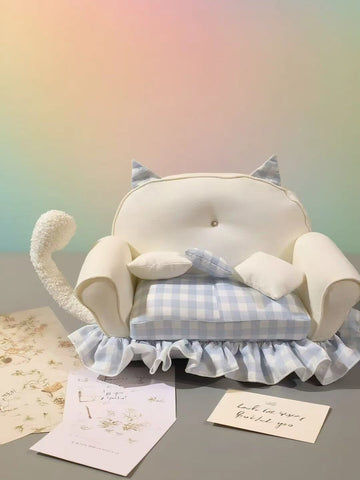 ［BJD小物］1/3 1/4 1/6 1/8 1/12 ドール用 手作り ソファー【2SQ7IT】