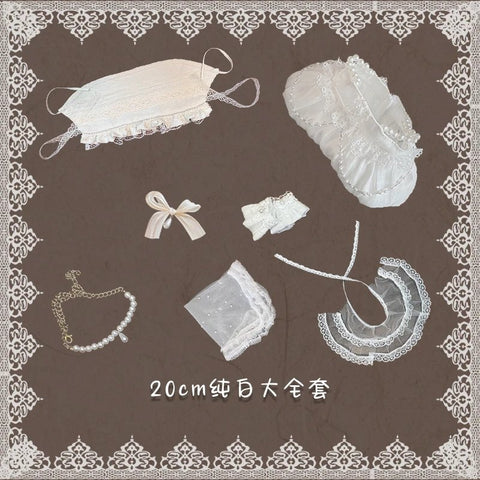 ［ぬい服］10/20cm 無属性 ぬいぐるみ用 お洋服【月织】