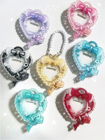 ［推し活グッズ］缶バッジアクリルフレーム 58mm【F2E2G2】