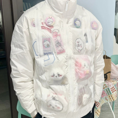 ［推し活グッズ］痛ジャケット 中綿ダウンジャケット