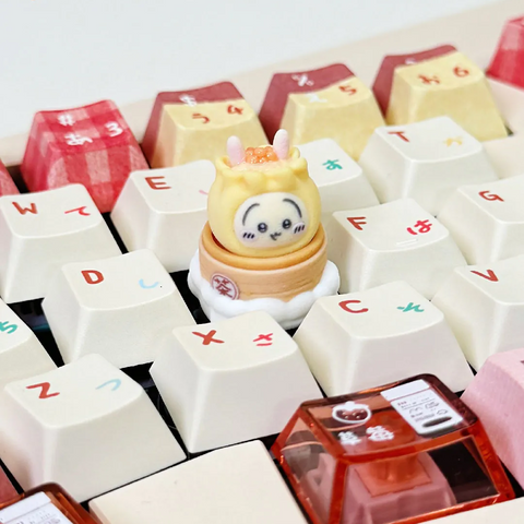 ［メカニカルキーボード］ちいかわ 手作り キーキャップ