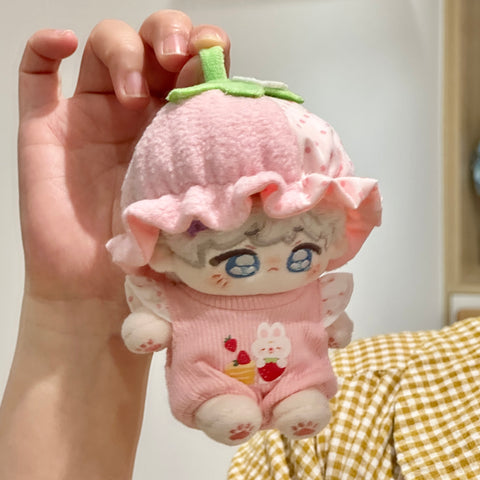 ［ぬい服］10cm 無属性 ぬいぐるみ用 お洋服【草莓】