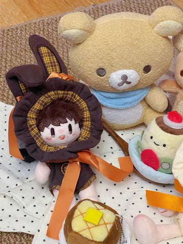 【受注予約】［ぬい服］10cm 無属性 ぬいぐるみ用服【可可】
